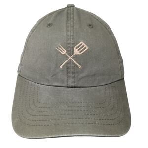 Grill Tools Slideback Hat Green One Size Adjustable Embroidered Wemco
